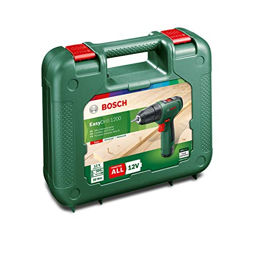 Bosch Akku Bohrschrauber EasyDrill 1200 (1 Akku, 12 Volt System, im Koffer)