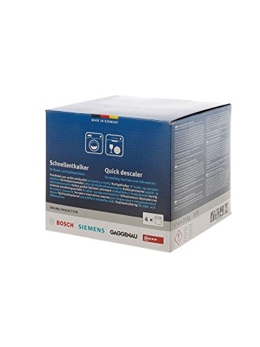 Bosch, Siemens, Neff, Gaggenau Entkalker Schnellentkalker für Waschmaschinen und Spülmaschinen 00311923 (4x)