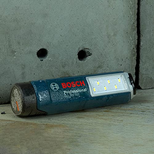 Bosch Professional 12V System Akku LED Lampe GLI 12V-300 (300 Lumen, ohne Akkus und Ladegerät, im Karton)