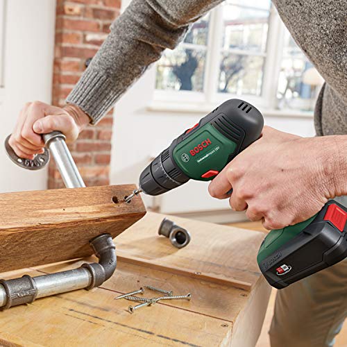 Bosch Akku Schlagbohrschrauber UniversalImpact 18 V (2 Akkus, 18 Volt System, im Koffer)