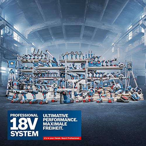 Bosch Professional BITURBO Akku-Bohrhammer GBH 18V-34 CF (mit SDS plus Wechselfutter, 5,8 J, inkl. Bluetooth Modul, 2x8.0 Ah ProCORE18V Akku, Ladegerät GAL 1880 CV, im Handwerkerkoffer)