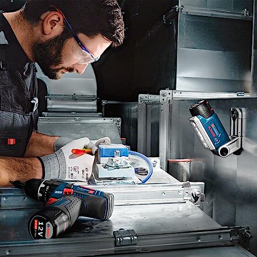 Bosch Professional 12V System Akku LED-Lampe GLI 12V-330 (330 Lumen, Betriebszeit: 180 min/Ah, ohne Akkus und Ladegerät, im Karton)