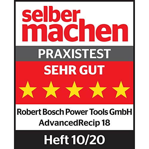 Bosch Akku Säbelsäge AdvancedRecip 18 (2,5 Ah Akku, 18 Volt System, im Karton), Testnote: sehr gut (Magazin: selber machen)
