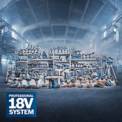 Bosch Professional 18V System Akku Stichsäge GST 18 V-LI B (Bügelversion, Schnitttiefe in Holz/Alu/Metall: 120/20/8 mm, 3 Stichsägeblätter, Spanreißschutz, ohne Akkus und Ladegerät, im Karton)