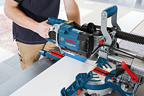 Bosch Professional Paneelsäge GCM 8 SDE (Sägeblatt-Ø: 216 mm, 1600 Watt, inkl. 1x Kreissägeblatt, Klemme, im Karton)