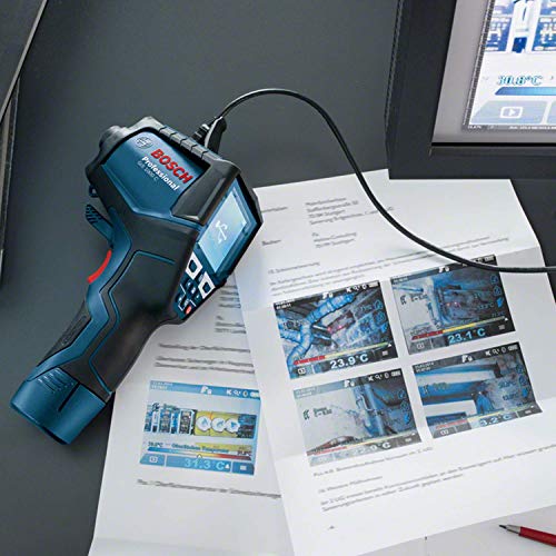Bosch Professional Infrarot-Thermometer GIS 1000 C (mit App-Funktion, Temperaturmessbereich: –40 °C bis 1000 °C, 4x AA-Batterie, in Kartonschachtel)