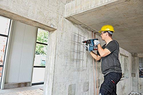 Bosch Professional 18V System Akku Bohrhammer GBH 18 V-26 F (inkl. 2x5.0Ah Akku, Schnellladegerät GAL 1880 CV, Schnellwechselbohrfutter 13 mm, Wechselfutter SDS plus, in L-BOXX 136)