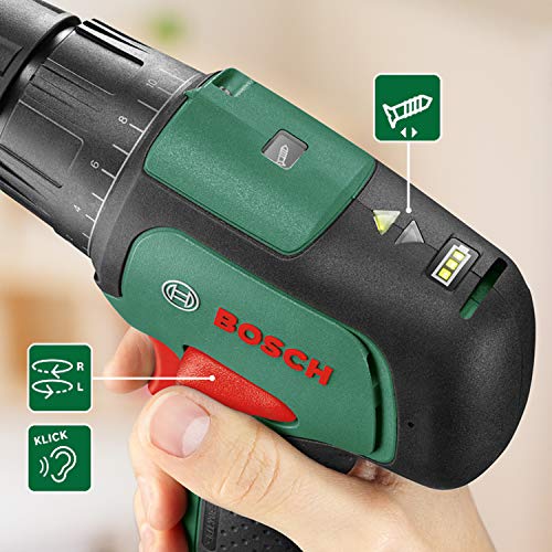 Bosch Akku Akkubohrschrauber EasyImpact 12 (2 Akkus, 12 Volt System, im Softbag)