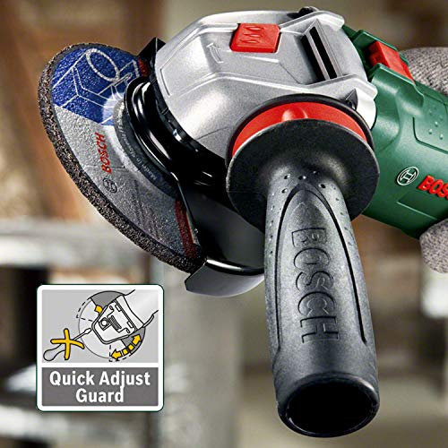 Bosch Winkelschleifer PWS 850-125 (850 W, Anti-Vibrationshandgriff, Scheiben-Ø: 125 mm, im Karton)
