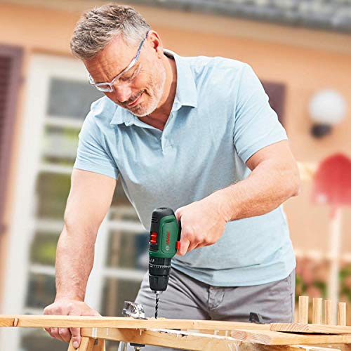 Bosch Akku Bohrschrauber EasyImpact 1200 (2x Akkus, 12 Volt System, 19tlg. Zubehör-Set, im Koffer)