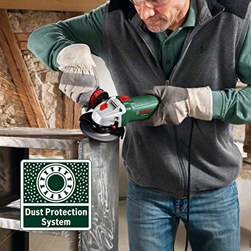 Bosch Winkelschleifer PWS 850-125 (850 W, Anti-Vibrationshandgriff, Scheiben-Ø: 125 mm, im Karton)
