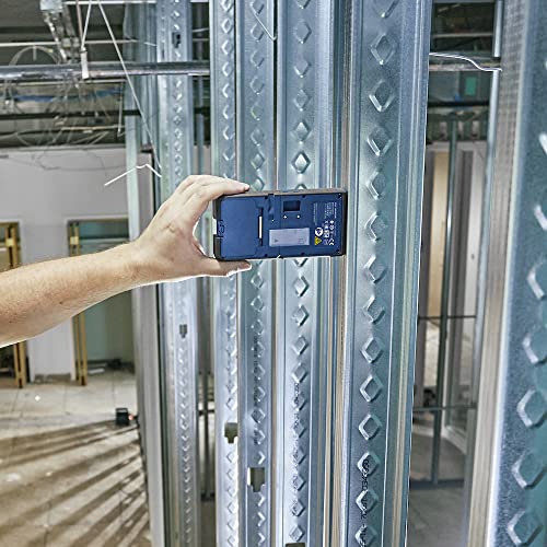 Bosch Professional Rotationslaser-Empfänger LR 45 (roter und grüner Laserstrahl, Empfängerhalterung RB 45, 2 AA-Batterien, Reichweite: bis 300 m Radius)