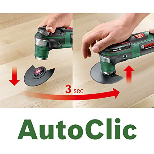 Bosch Akku Multifunktionswerkzeug AdvancedMulti 18 (1 Akku, 18 Volt System, im Koffer)