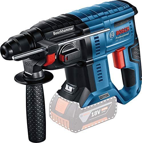 Bosch Professional 18V System Akku Bohrhammer GBH 18V-21 (max. Schlagenergie 2 J, ohne Akkus und Ladegerät, in L-BOXX 136)