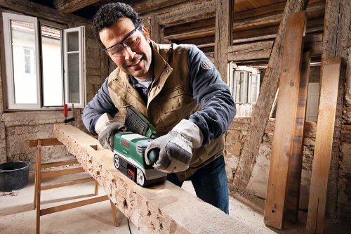Bosch Bandschleifer PBS 75 AE (750 Watt, im Karton)