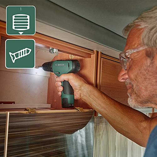 Bosch Akku Bohrschrauber EasyDrill 1200 (ohne Akku, 12 Volt System, im Karton)
