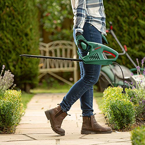 Bosch Elektrische Heckenschere EasyHedgeCut 45 (420 W, Messerlänge 45 cm, im Karton) Classic Green