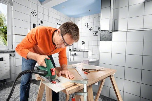 Bosch Mini-Kreissäge PKS 16 (400 Watt, im Koffer)