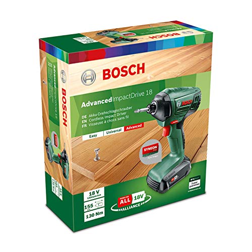 Bosch Akku Drehschlagschrauber AdvancedImpactDrive 18 (1 Akku, 18 Volt System, im Karton)
