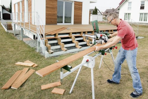 Bosch Untergestell PTA 2400 (für Kapp- und Gehrungssäge / Tischbohrmaschine von Bosch, im Karton)