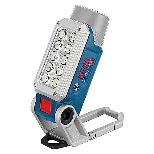 Bosch Professional 12V System Akku LED-Lampe GLI 12V-330 (330 Lumen, Betriebszeit: 180 min/Ah, ohne Akkus und Ladegerät, im Karton)
