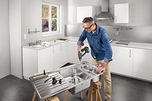 Bosch Akku Schlagbohrschrauber PSB 18 LI-2 Ergonomic (2 Akku, 18 Volt System, bürstenloser Motor, im Koffer)
