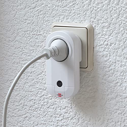 Brennenstuhl Funkschalt-Set RC CE1 3001, 3er Funksteckdosen Set (mit Handsender und erhöhtem Berührungsschutz) weiß