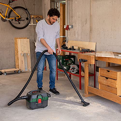 Bosch Akku Nass- und Trockensauger AdvancedVac 18V-8 (ohne Akku, 18 Volt System, mit Zubehörset, im Karton), Testnote: sehr gut (Magazin: selbst ist der Mann)