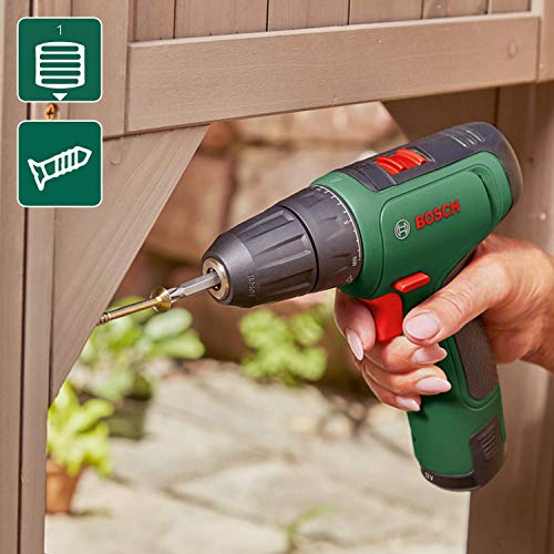 Bosch Akku Bohrschrauber EasyDrill 1200 (1 Akku, 12 Volt System, im Koffer)