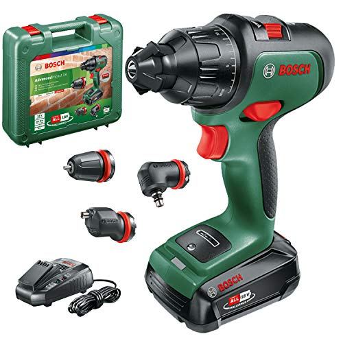 Bosch Schlagbohrschrauber AdvancedImpact 18 (1 Akku, 18 Volt System, mit Zubehörteilen, im Koffer)