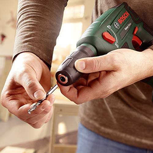 Bosch Akku Bohrhammer UneoMaxx mit Rundschaftadapter (ohne Akku, 18 Volt System, im Karton)