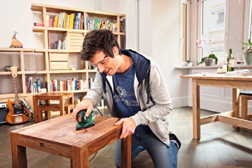 Bosch Multischleifer PSM Primo (1 Schleifpapier K 80, Karton (50 W, Schwingzahl 24.000 min-1, Schwingkreis-Ø 1,4 mm))