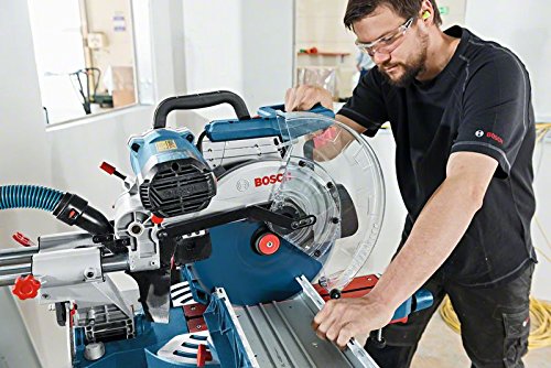 Bosch Professional Paneelsäge GCM 12 SDE (Schnittkapazität 0°: 85 x 370 mm, Sägeblattdurchmesser: 305 mm, 1.800 Watt, inkl. 1x Kreissägeblatt, im Karton)