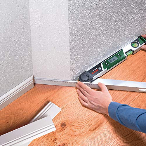 Bosch Winkelmesser PAM 220 (Winkel bis 220° präzise messen und übertragen, mit integrierter Berechnungsfunktion für Gehrungswinkel)