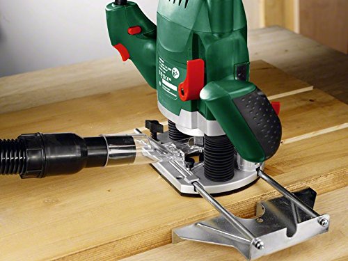 Bosch Oberfräse POF 1200 AE (1200 Watt, inkl. Zubehör für präzise Holzbearbeitung, für unterschiedliche Holzarten)