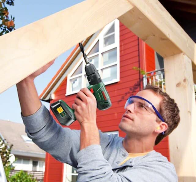 Bosch Akku-Schlagbohrschrauber PSB 1800 Li-2 inkl.: 2x 18 V Akkus 1, 5 Ah, 1 x Zubehör 241-tlg, 1 x Systemkoffer