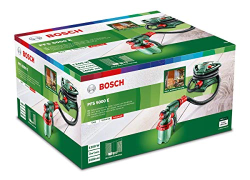 Bosch elektrisches Farbsprühsystem PFS 5000 E (1200 Watt, für Lack/Lasur/Wandfarbe, im Karton)