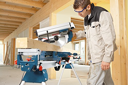 Bosch Professional Kombinationssäge GTM 12 JL (Sägeblatt-Ø: 305 mm , inkl. 1x Kreissägeblatt, Schiebestock, im Karton)