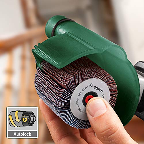 Bosch Schleifroller Texoro (250 Watt, 3 Zubehöre, Zubehörbox, im Karton), Green