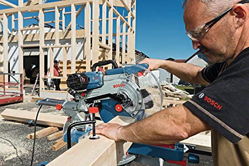 Bosch Professional Paneelsäge GCM 12 SDE (Schnittkapazität 0°: 85 x 370 mm, Sägeblattdurchmesser: 305 mm, 1.800 Watt, inkl. 1x Kreissägeblatt, im Karton)