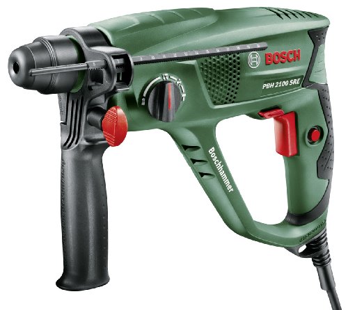 Bosch Bohrhammer PBH 2100 SRE (550 Watt, mit SDS-Adapterbohrfutter, im Koffer)