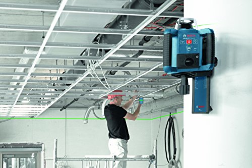 Bosch Professional Laser-Empfänger LR 1 G (grüner Strahl, 1x 9-V-Batterie, Reichweite: 0–200 m)