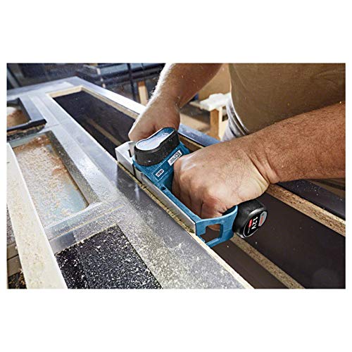 Bosch Professional 12V System Akku Handhobel GHO 12V-20 (max. Hobelbreite: 56 mm, ohne Akkus und Ladegerät, im Karton)
