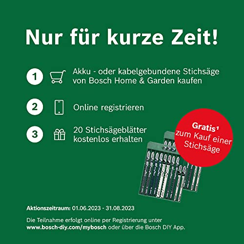 Bosch Akku Stichsäge PST 18 LI (ohne Akku, 18 Volt System)