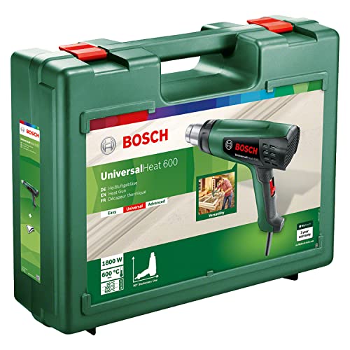 Bosch Heißluftgebläse UniversalHeat 600 (1.800 W, Temperatur: 50/300/600°C, im Koffer)