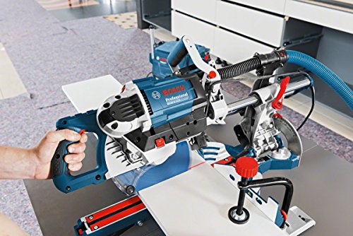 Bosch Professional Paneelsäge GCM 8 SDE (Sägeblatt-Ø: 216 mm, 1600 Watt, inkl. 1x Kreissägeblatt, Klemme, im Karton)