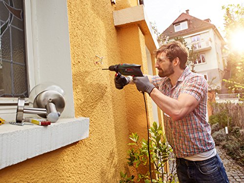 Bosch Home and Garden Schlagbohrmaschine UniversalImpact 800 (800 Watt, Koffer), Schwarz/Grün
