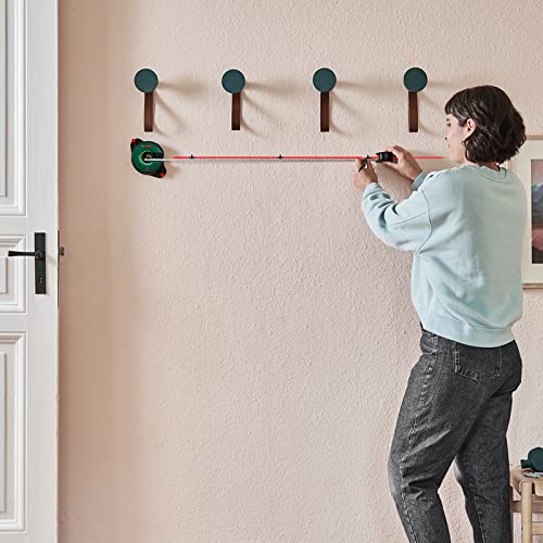 Bosch 2-in-1 Linienlaser Atino mit integriertem Maßband (horizontales oder vertikales Ausrichten dank einfacher Befestigung auf rauen und glatten Oberflächen)