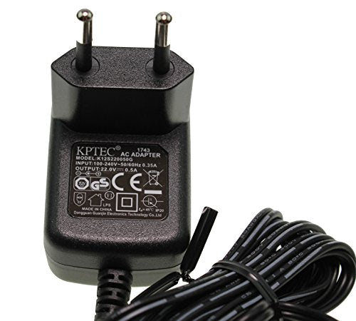 Bosch 12019020 Ladekabel, Netzkabel für BBH21830, BBH218LTD, BBHL21840, BBHL21841, BHN1840 Akkusauger, Akkustaubsauger