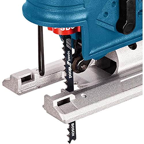 Bosch Professional 12V System Akku Stichsäge GST 12V-70 (2x Sägeblatt, Gleitschuh, Spanreißschutz, Schnitttiefe in Holz: 70 mm, ohne Akkus und Ladegerät, im Karton)